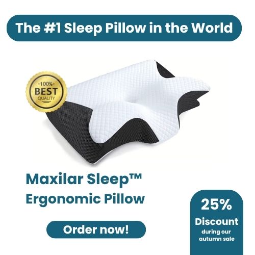 Maxilar Sleep™ Ergonomic Pillow