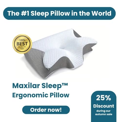Maxilar Sleep™ Ergonomic Pillow