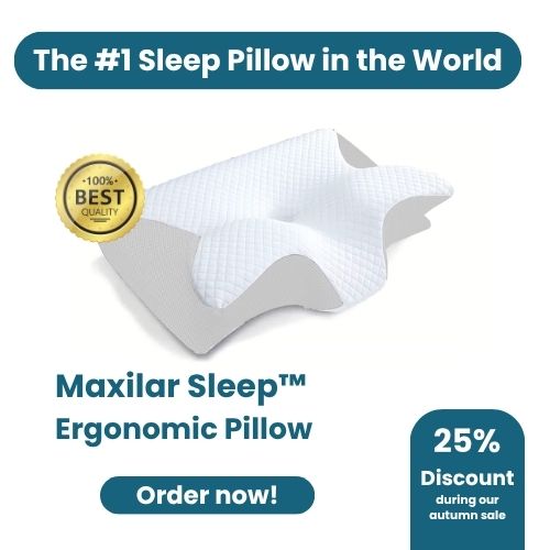 Maxilar Sleep™ Ergonomic Pillow
