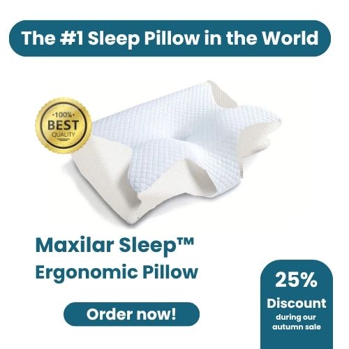 Maxilar Sleep™ Ergonomic Pillow