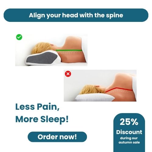 Maxilar Sleep™ Ergonomic Pillow