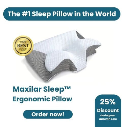 Maxilar Sleep™ Ergonomic Pillow